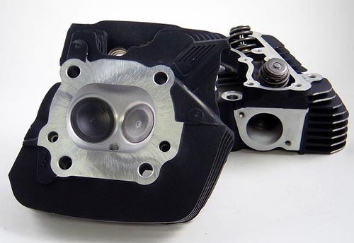 CNC Ported Cylinder Heads for a Harley Davidson Twin Cam