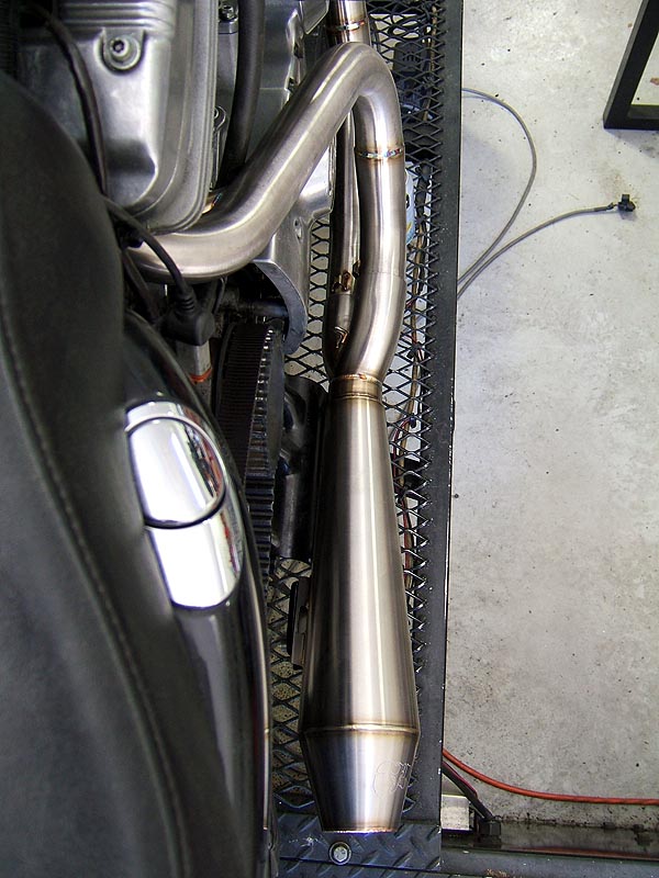 Two Bothers Comp-S 2014+ two into one Sportster exhaust system